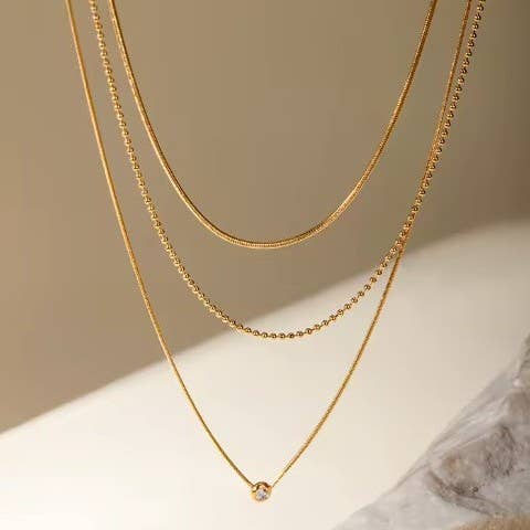 The Gold Layered Necklace