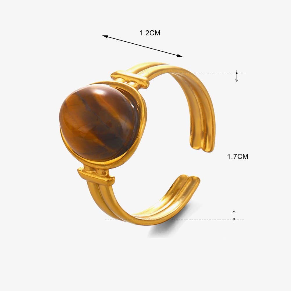 Natural Stone Ring