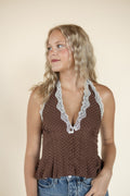 Polka Dot Halter