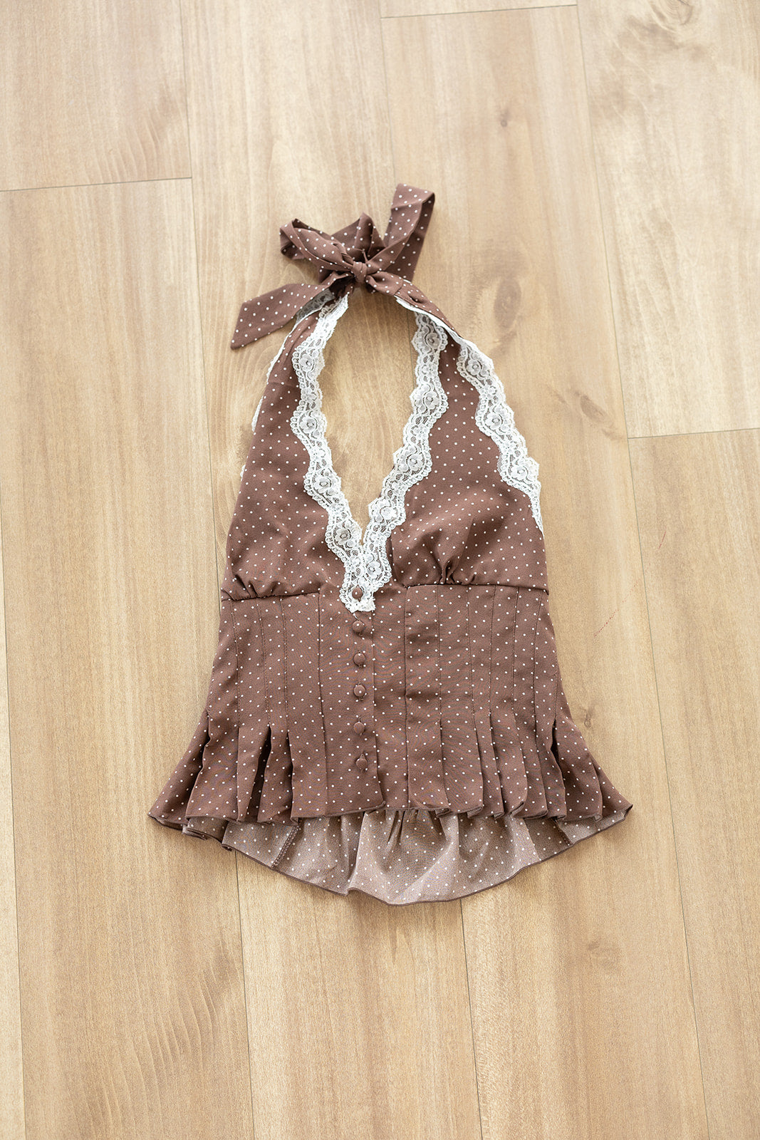 Polka Dot Halter