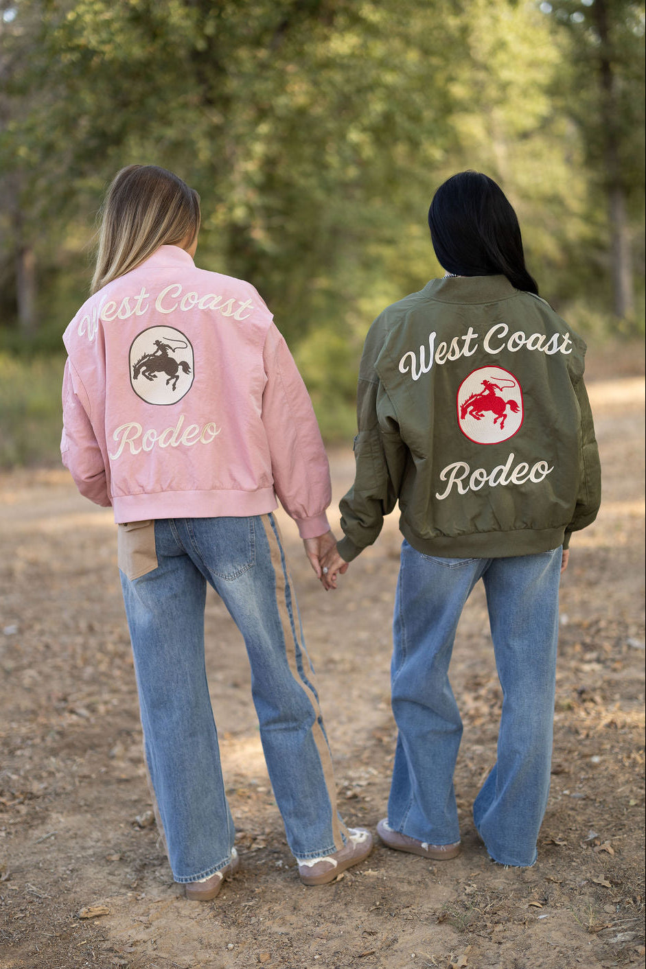 Embroidered Western Bomber Jacket