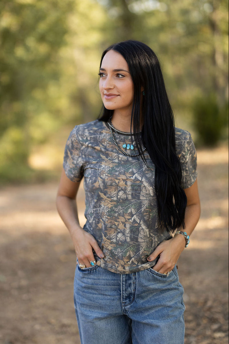 Camo Baby Tee