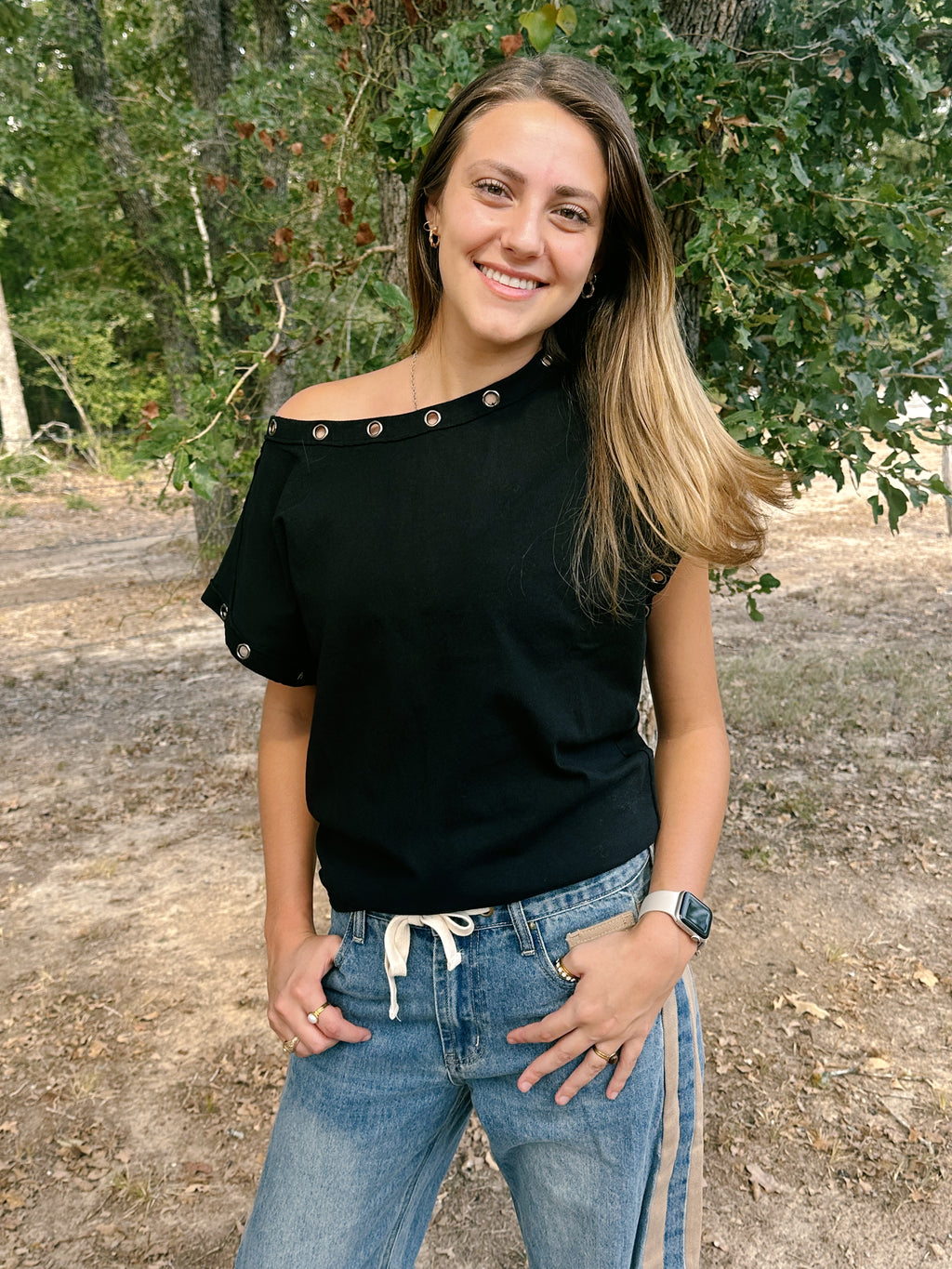 Boat Neck Top
