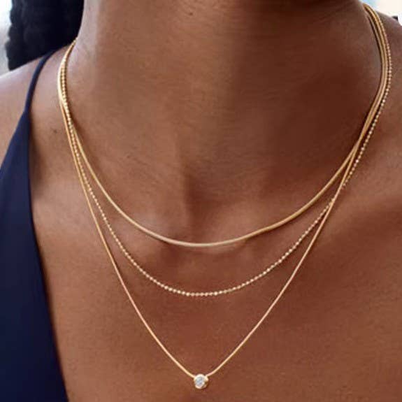 The Gold Layered Necklace